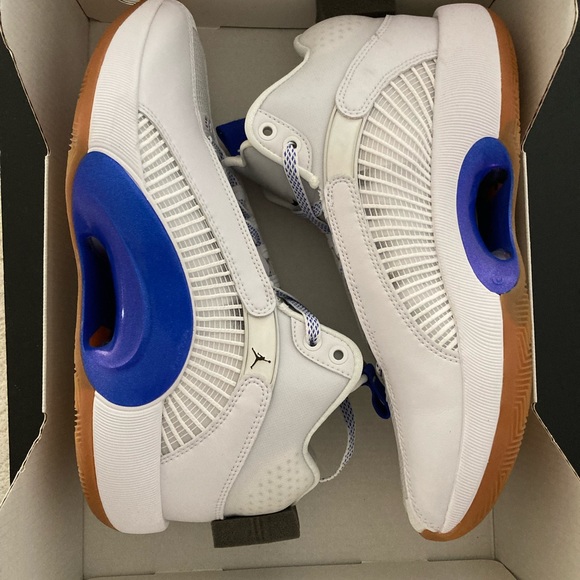 New Mens Nike Air Jordan XXXV SH 35 CZ5657 SZ 9 ATHLETIC SHOES SNEAKERS WHITE - Picture 3 of 13